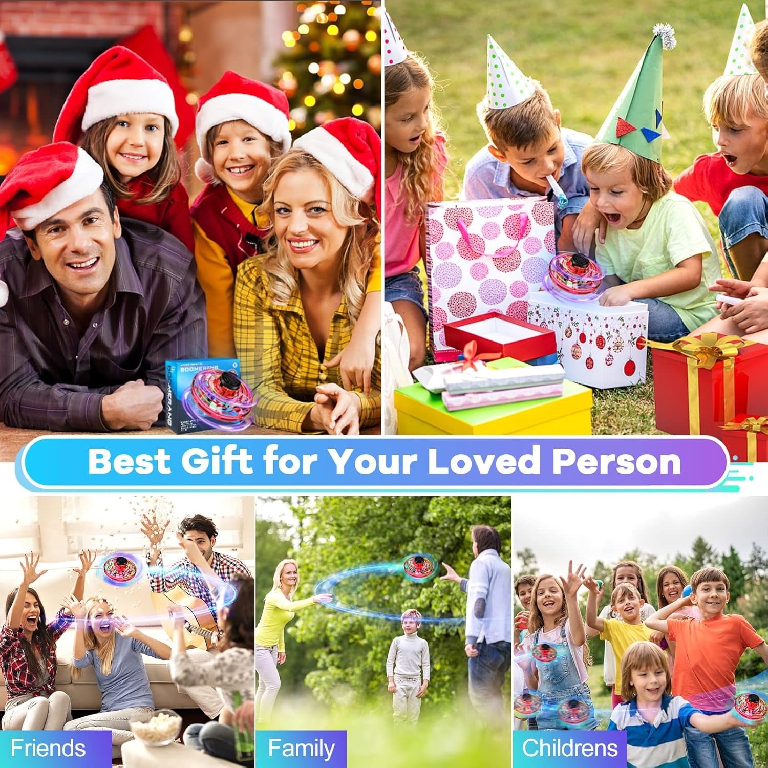 Flying Spinner Mini Drone– Magic UFO Toy