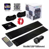 RGB LED Matrix Panel β Programmable Display for Cars, Rooms & Setups