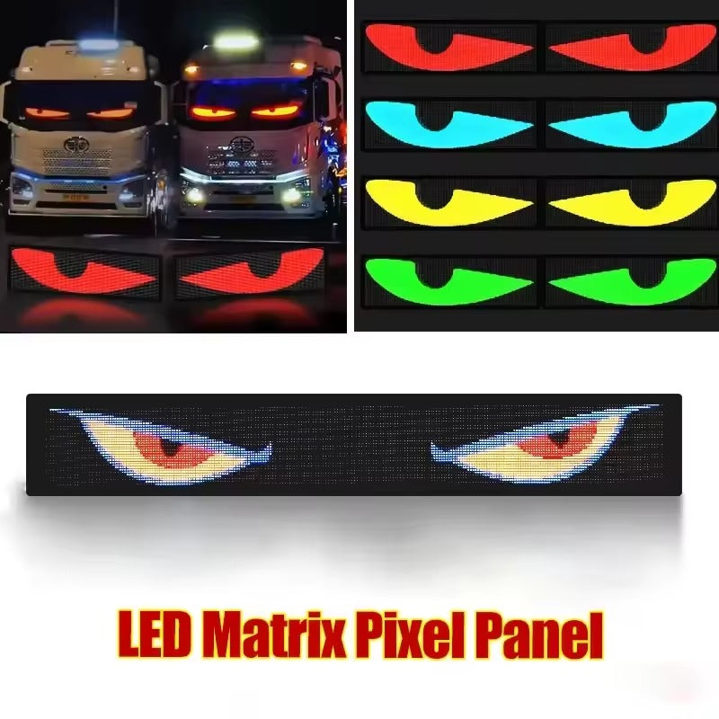 RGB LED Matrix Panel β Programmable Display for Cars, Rooms & Setups