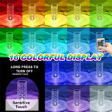 Crystal LED Table Lamp – 16 Color Rose Light Projector