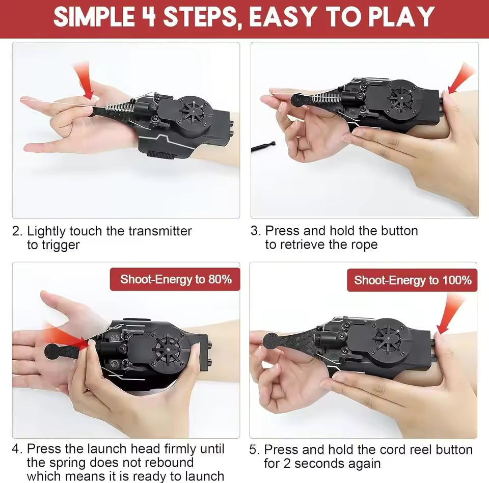 Spider Web Launcher Glove
