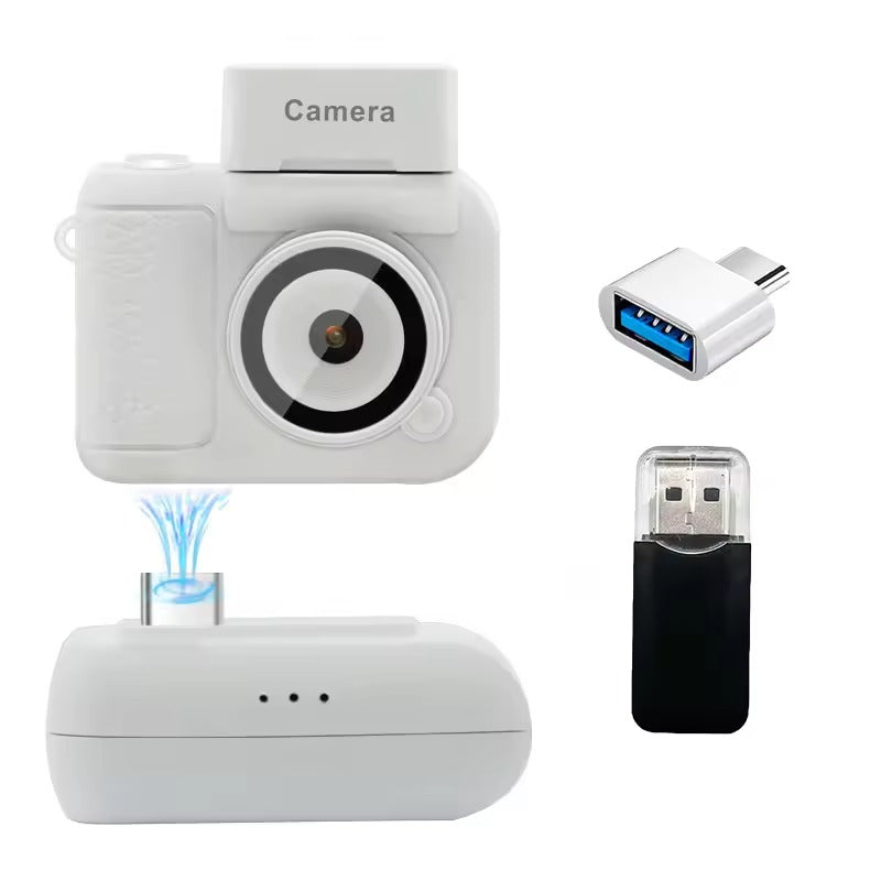 Retro Mini Keychain Camera – HD 1080P Pocket Camera with Screen