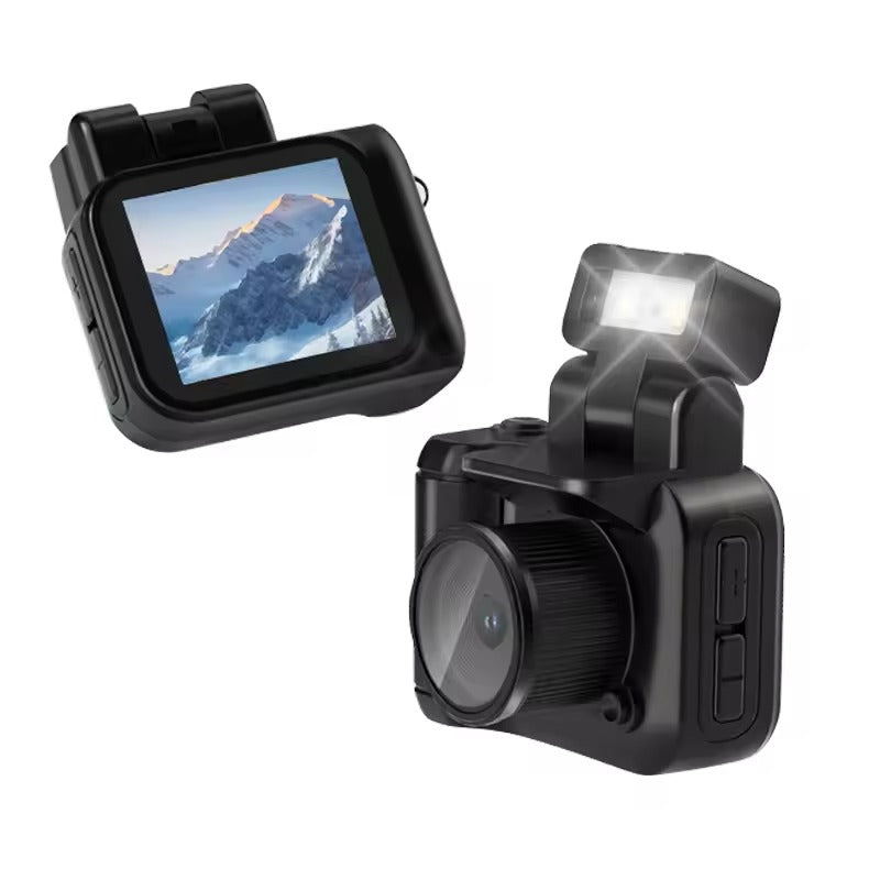 Retro Mini Keychain Camera – HD 1080P Pocket Camera with Screen