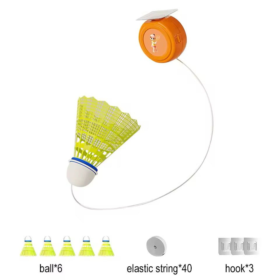 Self-Study Badminton Trainer – Adjustable Height Practice Tool