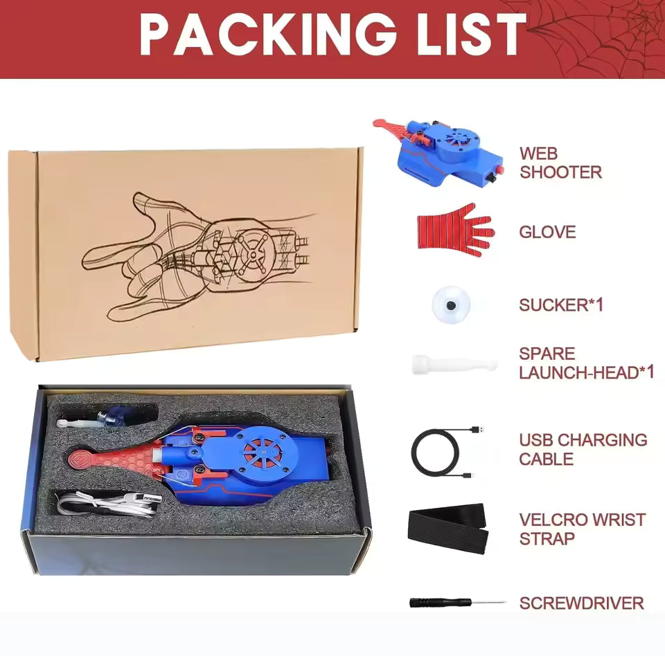 Spider Web Launcher Glove