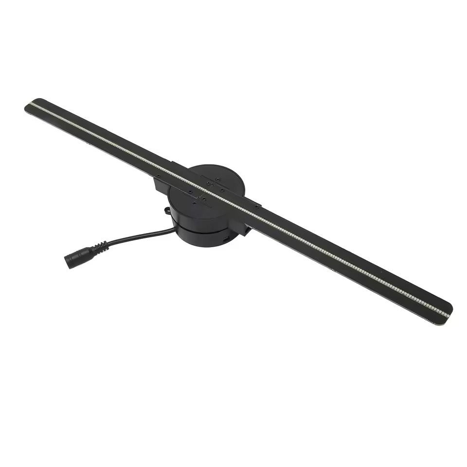 3D Hologram Fan Projector – WiFi LED 3D Advertising Display (16.5in / 224 LED Beads)