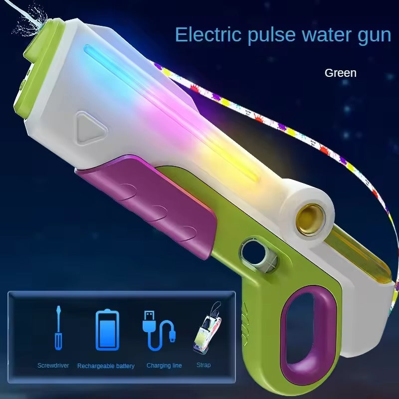 Pulse Blaster – Electric High-Pressure Water Gun with LED Lights
