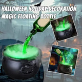 Halloween Witch Cauldron with Fog & LED Potion Pour