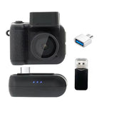 Retro Mini Keychain Camera – HD 1080P Pocket Camera with Screen