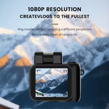 Retro Mini Keychain Camera – HD 1080P Pocket Camera with Screen